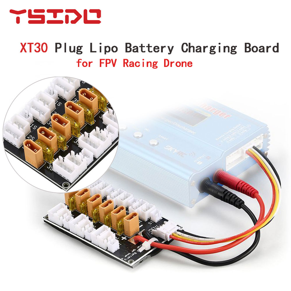 Drone Battery Parallel Board - Placa de carregamento paralela para RC