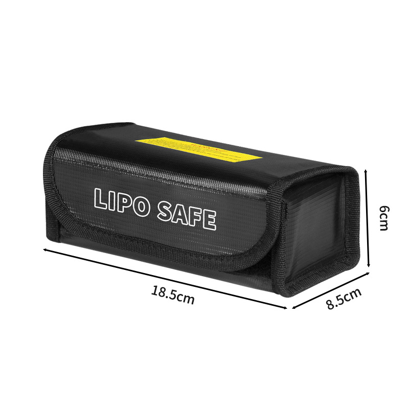 185x75x60mm quadrado rc lipo s - Drone Battery Bag avaliação e preço