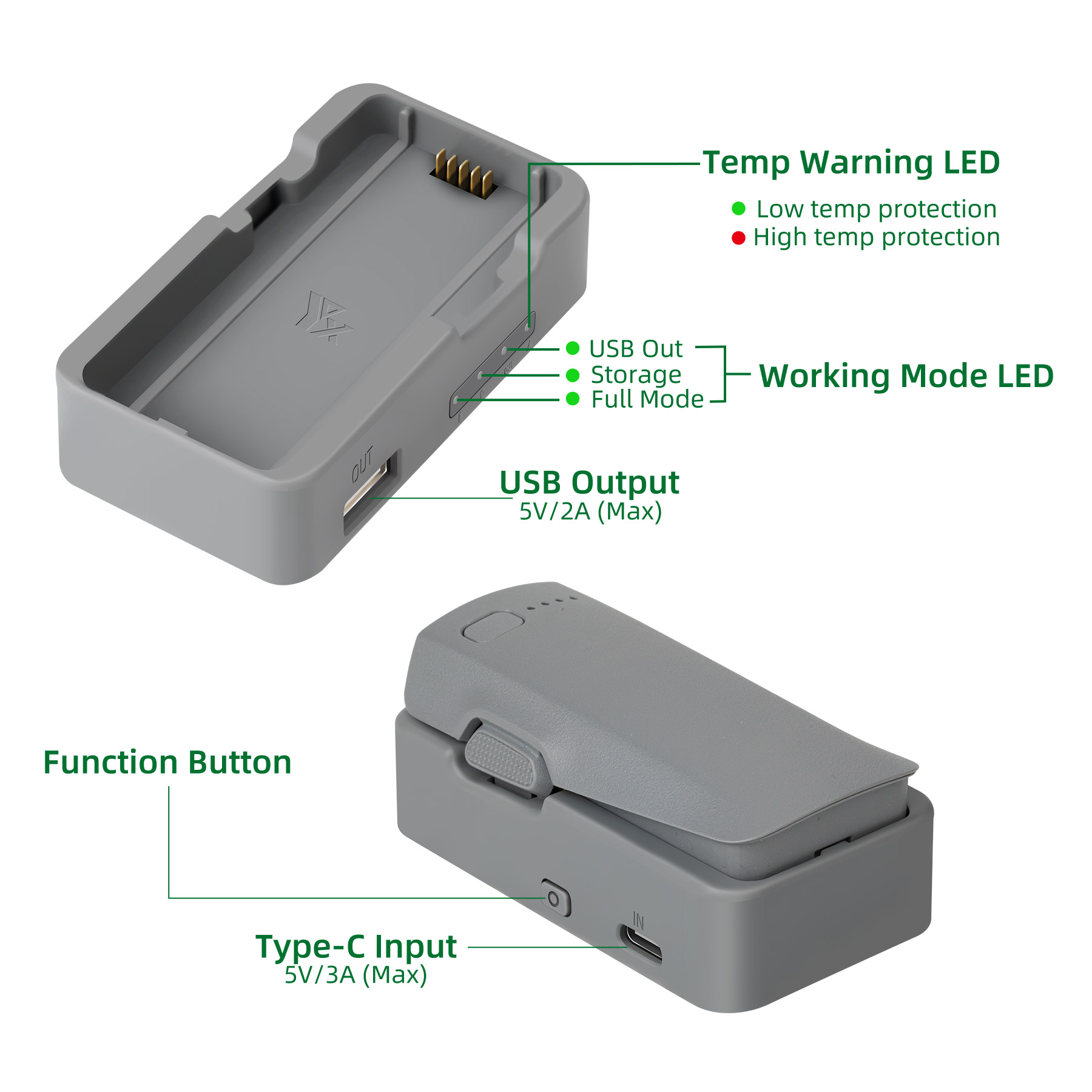 Carregador de Bateria USB para - Drone Battery Balance Charger avaliação e preço