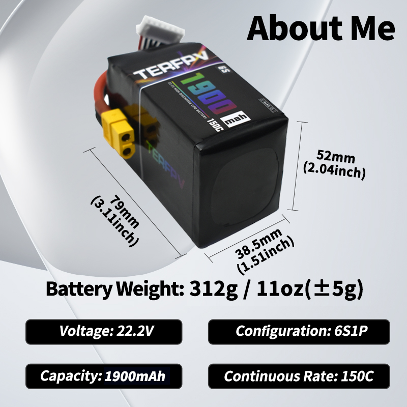 1/2 Peças Bateria Lipo TERFPV  - Drone Battery Plate avaliação e preço