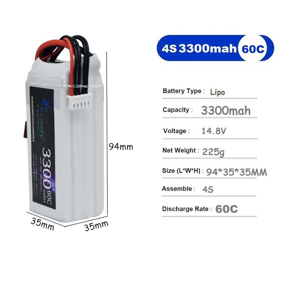 Bateria recarregável lipo 4S 3 - Drone Battery 4S avaliação e preço