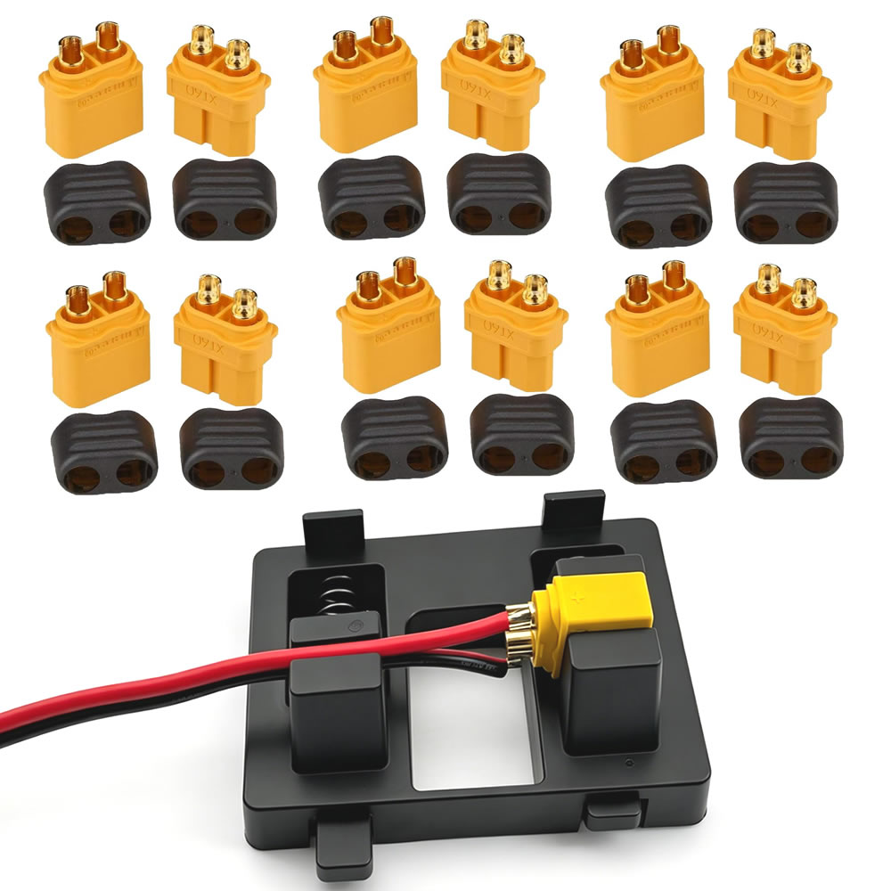 Conector XT60 com Carcaça Prot - Drone Battery Connector avaliação e preço
