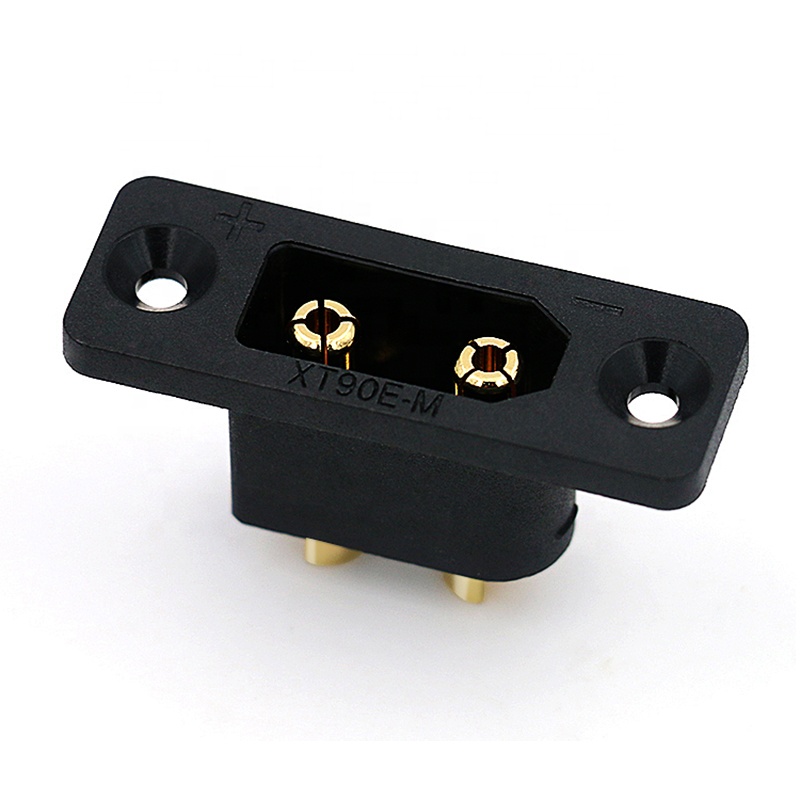 30pcsamass preto XT90E-M conec - Drone Battery Connector avaliação e preço