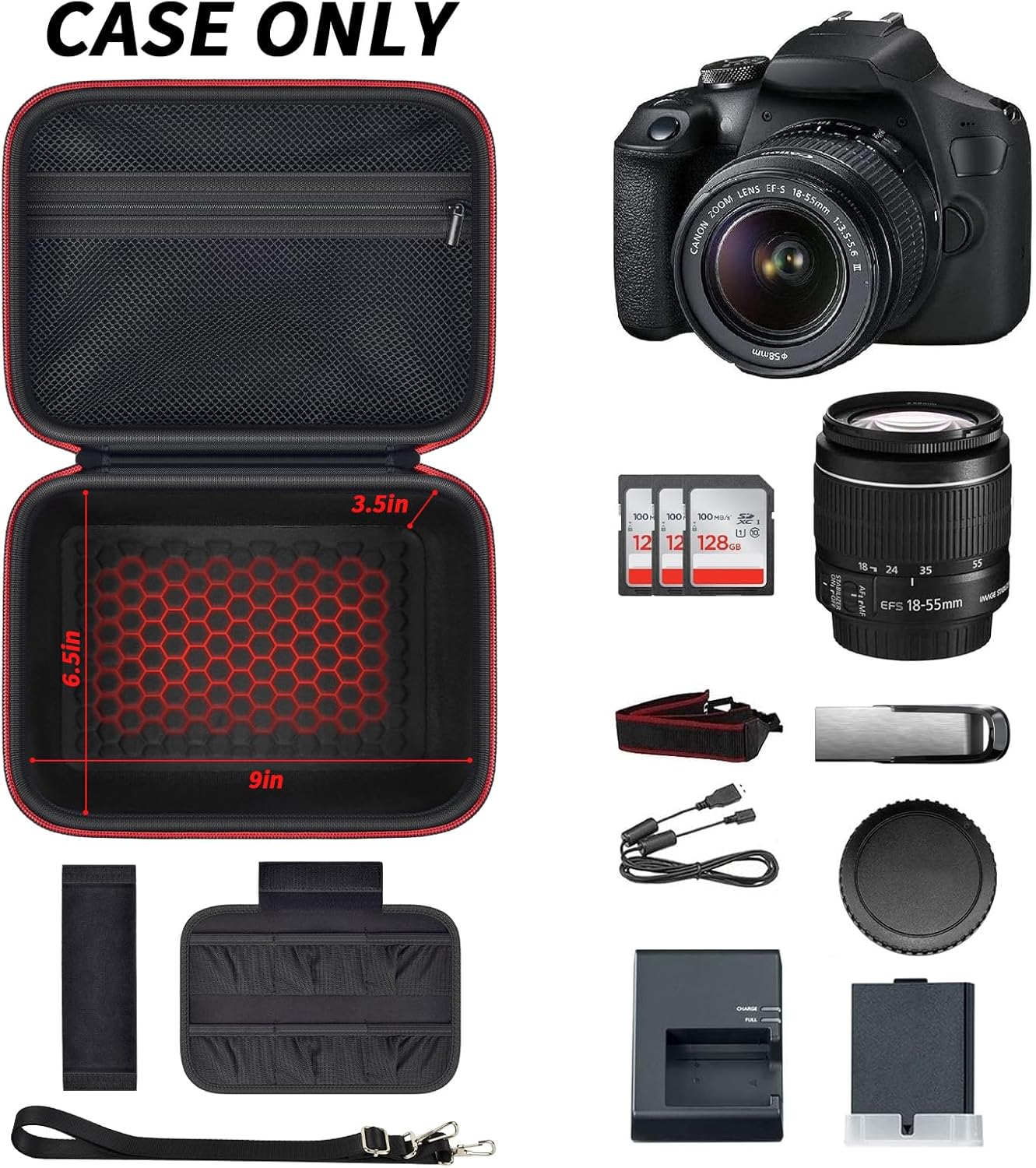 Bolsa de armazenamento de câme - Canon Camera Eos R50 avaliação e preço
