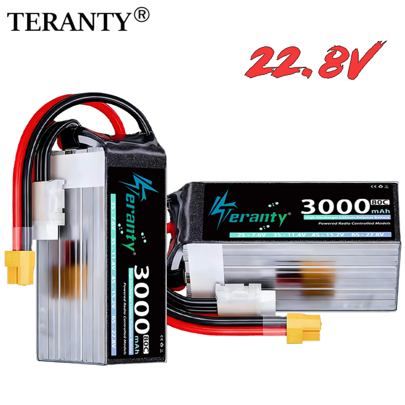 Bateria Lipo TERANTY 6S 22.8V  - Drone Battery 6S avaliação e preço