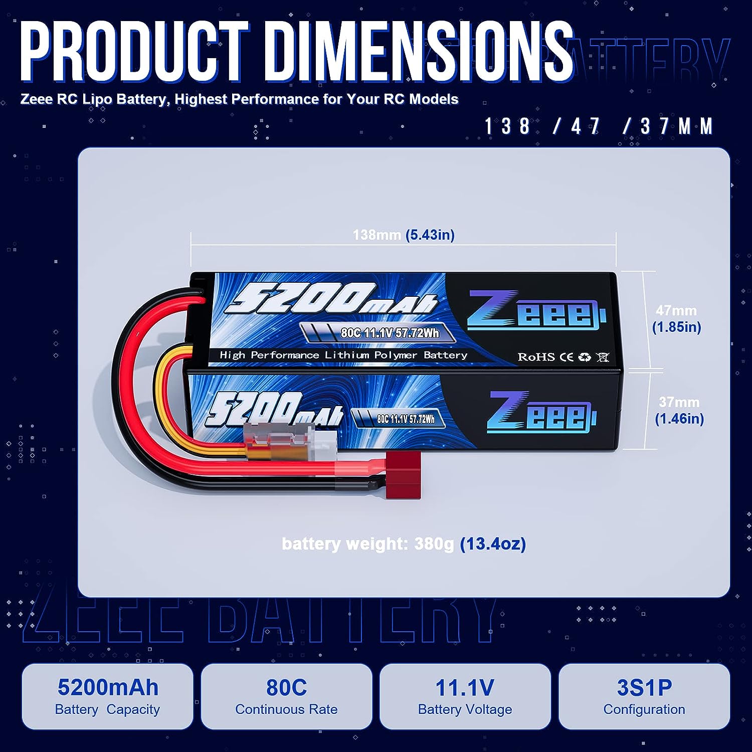 1/2 pces zee 3s 5200mah bateri - Drone Battery 4S avaliação e preço