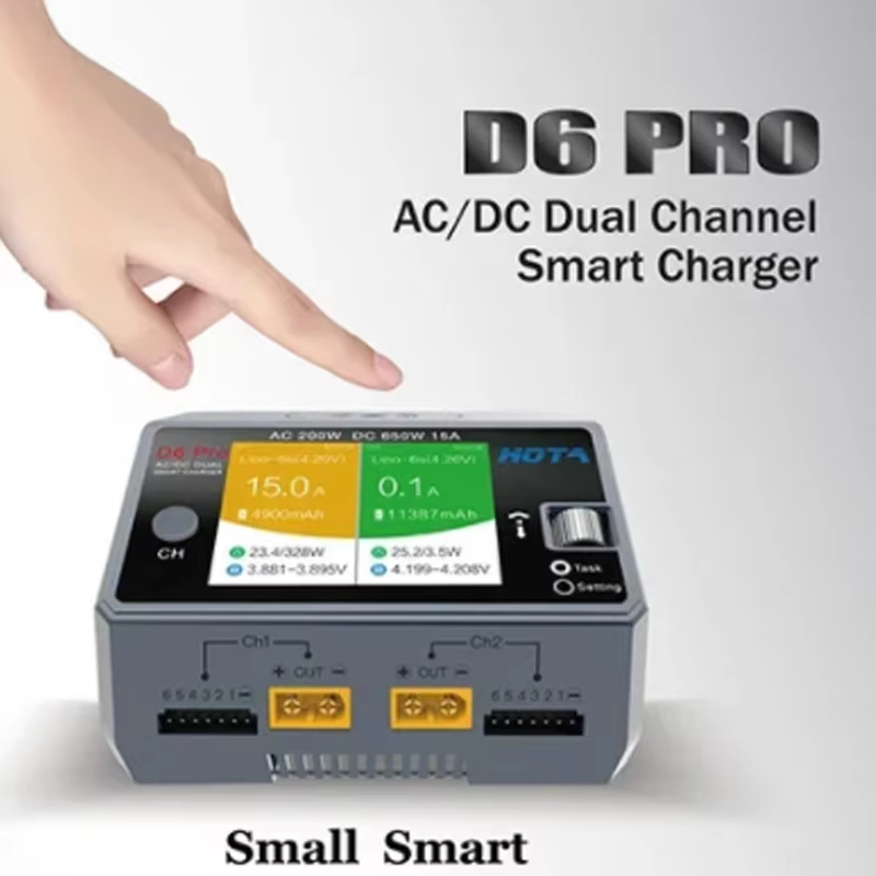Carregador Sem Fio HOTA D6 Pro - Drone Battery Balance Charger avaliação e preço