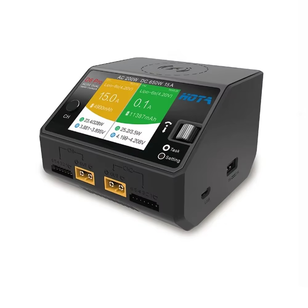 Carregador Sem Fio HOTA D6 Pro - Drone Battery Balance Charger avaliação e preço
