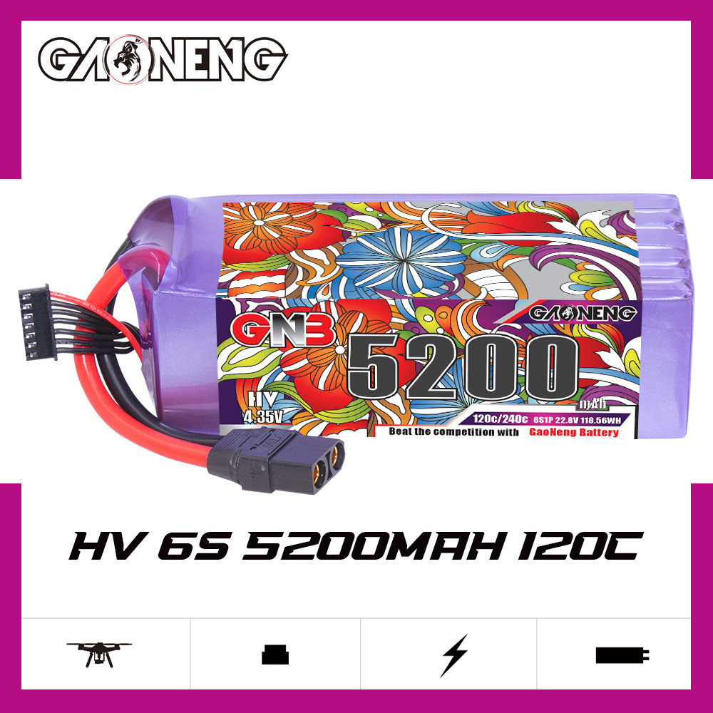 Bateria lipo gnb 6s 22.8v 3000 - Drone Battery Plate avaliação e preço
