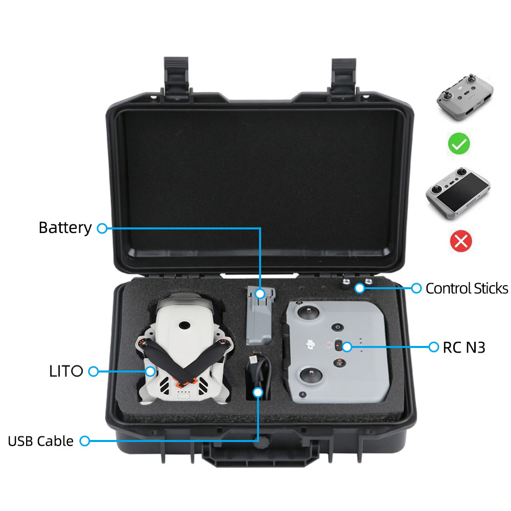 Estojo de Transporte Portátil  - Drone Battery Case avaliação e preço